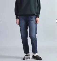 OMNIGOD デニムパンツ M 美品　ウエストゴム仕様のサムネイル