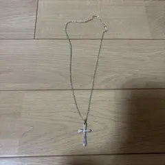 シルバー 925ネックレス クロスネックレス十字架付き