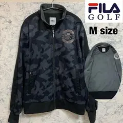 【美品】FILAGOLF フィラゴルフ 裏起毛　フルジップボンディングブルゾン