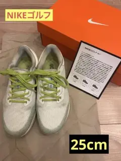 NIKE GOLF シューズ ホワイト/ライム