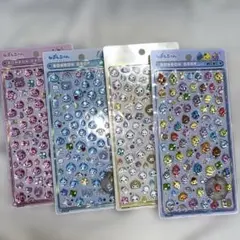 しずくちゃん　mini ミニ　ボンボンドロップシール 4シートセット