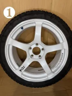 ADVAN TC-4 18inch 8.5J+45 PCD114.3 4本セットのサムネイル