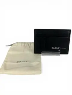 極美品 BALLY レザー ブラック パスケース 6876 - メルカリ
