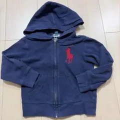 Ralph Lauren コットン100% ネイビーパーカー
