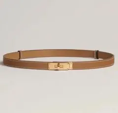 ⭐HERMES⭐ エルメス ケリー18 ベルト ゴールド ヴォーエプソンのサムネイル