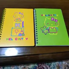 HELLO KITTY A5ノート 2冊セット
