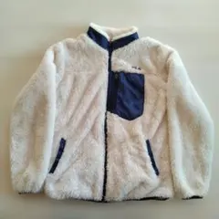 FILA フリースジャケット 白　150cm