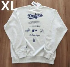【新品】ドジャース スウェット 　トレーナー　LLサイズ　MLB バックロゴ