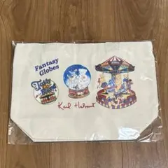 【未使用】カールヘルム☆ハンカチ付きトートバッグ