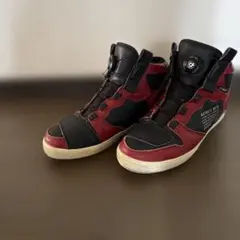 AVIREX スニーカー ダイヤル式 ハイカット レッド ブラックのサムネイル