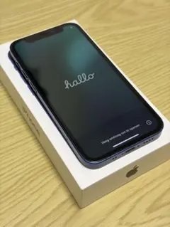 【ジャンク】iPhone 12 mini 本体　ブルー