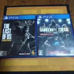 PS4 THE LAST OF US リマスタード、レインボーシックス ジージ
