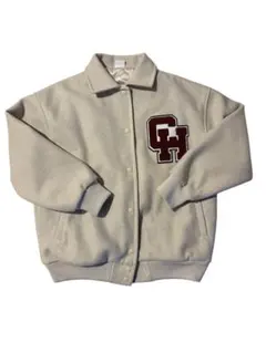 Champion スタジャン M クリーム色