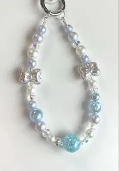 ビーズ キーホルダー 携帯ストラップ バッグチャーム