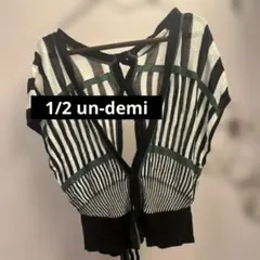 ◼︎SALE◼︎デザイナーボレロ　1/2 un-demi サイズMのサムネイル