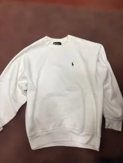 Polo by Ralph Lauren ホワイト スウェット M
