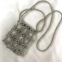 ビーズバッグ ショルダーバッグ