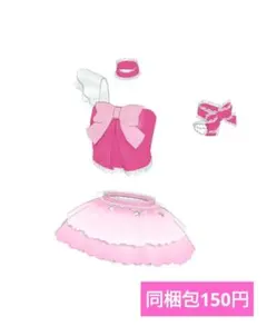 フレッシュピンクベアトップ トップス スカート