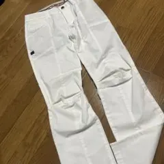 マスターバニーエディション　5/L ロングパンツ　オールシーズン　ホワイト 新品 マスターバニーエディション パンツ ストレッチ ホワイト 春夏用