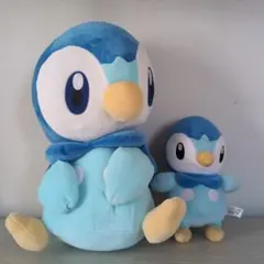 ポッチャマ 一番くじラストワン賞 まったりポッチャマぬいぐるみ・ポケセン セット