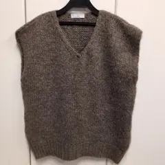 SLOBE IENA Vネック ニット ベスト 2025