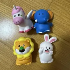 たべっ子どうぶつ THE MOVIE ミニソフビフィギュア 4種