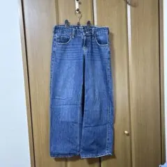 Hollister ホリスター　ローライズバギーデニム W26Sのサムネイル