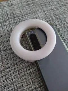 LEDリングライト クリップ式