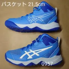 バスケット 21.5cm アシックス DUNKSHOT MB 10