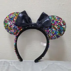 ミッキーマウス スパンコールカチューシャ