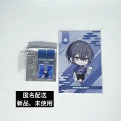 【匿名配送】にじさんじ 小柳ロウ アクリルキーホルダー ポストカード 2点セット