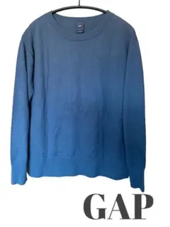 匿名発送☆GAP のブルー系ニット☆S