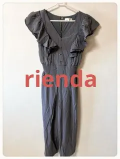 ☘️T23272☘️rienda ショルダーフリルロンパース Mのサムネイル