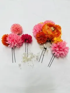 髪飾り　詰め合わせ　６点セット　成人式