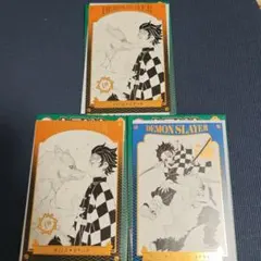 鬼滅の刃　上海JUMPSHOP　キラピカポストカード 嘴平伊之助 竈門炭治郎