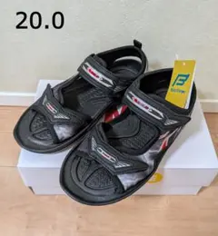 新品　キッズ　スポーツサンダル　ウォーター　男の子　20　シャワーサンダル　瞬足