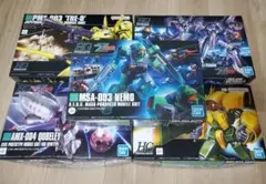 HGUC 5点セット ネモ メッサーラ アッシマー ジオ キュベレイ まとめ売りのサムネイル