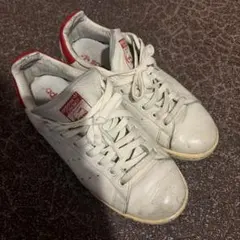 adidas STAN SMITH ホワイト レッドのサムネイル