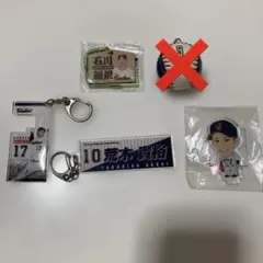 東京ヤクルトスワローズ グッズセット 石川・高橋奎・塩見・清水・荒木