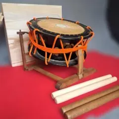 和楽器　和太鼓　締太鼓　金蒔絵胴　C　A543A 和楽器 和太鼓 締太鼓 金蒔絵胴 C A543A - メルカリ