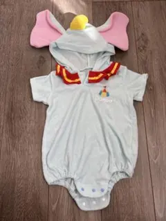 ダンボ フード付きロンパース 80センチ