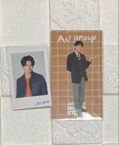 正門良規アクスタステッカーとチェキ風カード