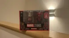 ベアブリック アイアンマン スパイダーマン 2体セット