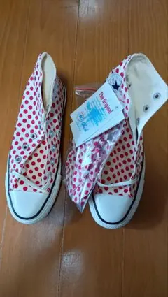 【新品未使用】Converse All Star Frill Tie HI 5