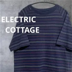 【希少】エレクトリックコテージ マルチボーダー 好配色 ラグラン Tシャツ 紺のサムネイル