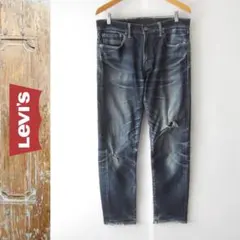 LEVI’S 508／リーバイス★　ダメージ加工　スリムフィットデニム　W31