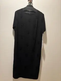 イタリア製】マイエフ/チュニックワンピース×べっ甲風ネックレスセット 