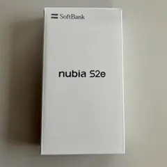 未使用 nubia S2e SoftBank 黒　本体のサムネイル