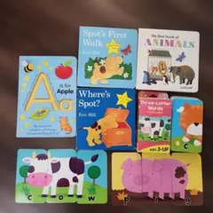 英語絵本 英語カード まとめ売り幼児英語 Spotシリーズ アルファベット学習
