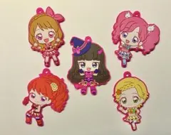 アイカツ！ × プリパラ カプセルラバーマスコット⭐︎5種